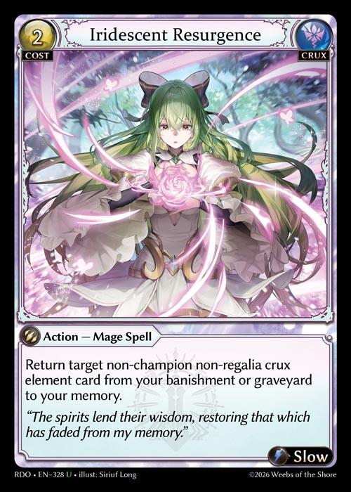 Iridescent Resurgence (Curio Foil)