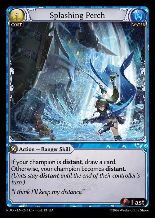 Splashing Perch (Curio Foil)