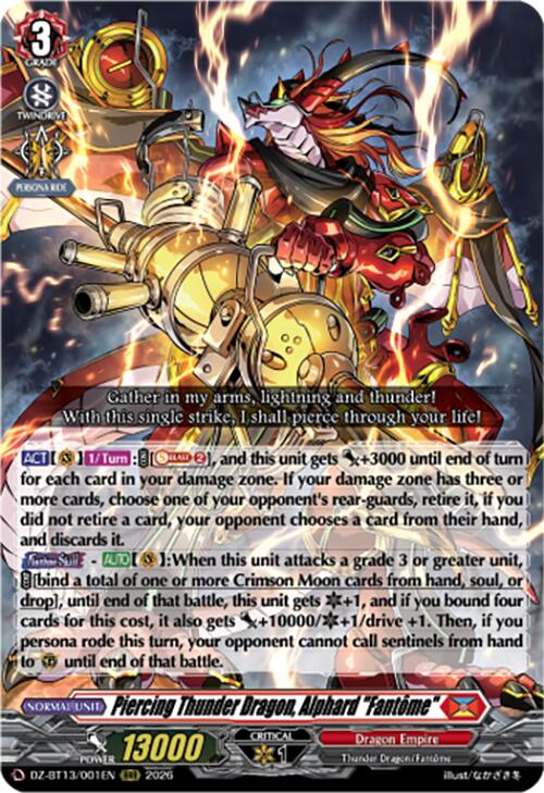 Piercing Thunder Dragon, Alphard "Fantome"