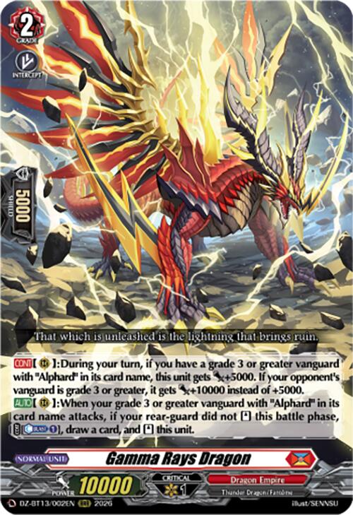Gamma Rays Dragon