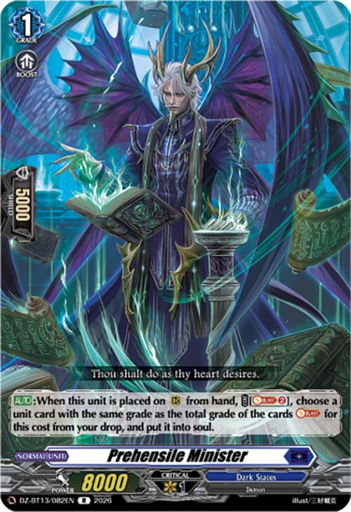 Prehensile Minister