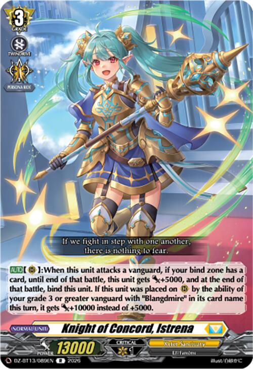 Knight of Concord, Istrena