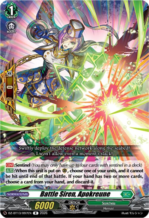 Battle Siren, Apokreune