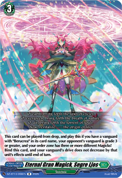 Eternal Gran Magick, Segre Ljos