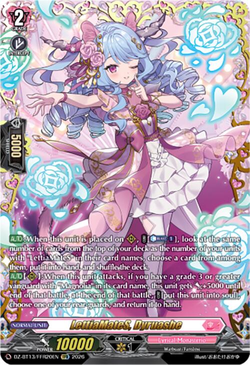 LettiaMateS, Dyruashe (FFR)