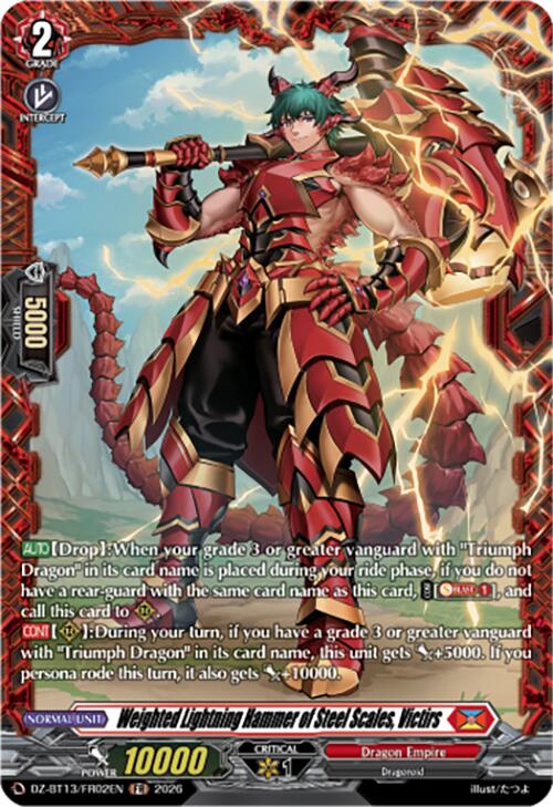 Weighted Lightning Hammer of Steel Scales, Victirs (FR)