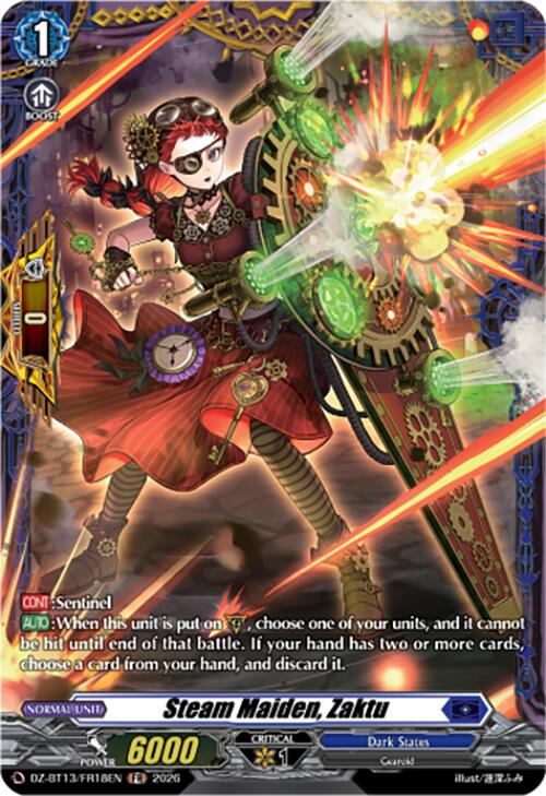 Steam Maiden, Zaktu (FR)