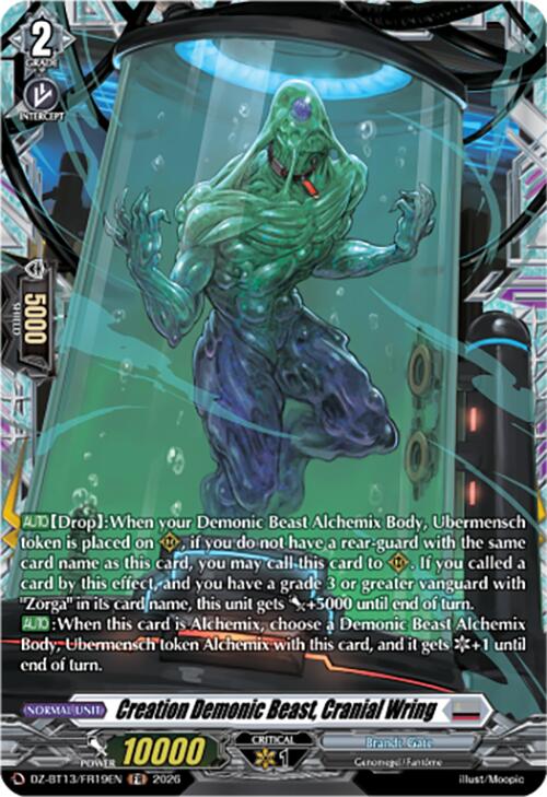 Creation Demonic Beast, Cranial Wring (FR)