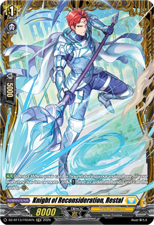 Knight of Reconsideration, Restal (FR)
