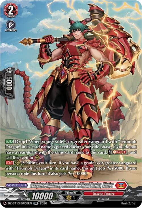 Weighted Lightning Hammer of Steel Scales, Victirs (SR)