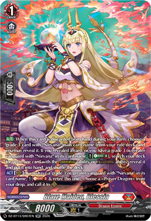 Blaze Maiden, Blessia (SR)