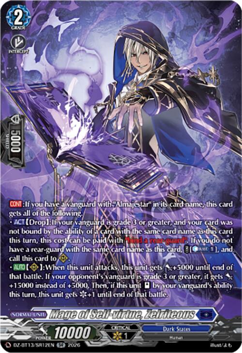 Mage of Self-virtue, Zelriteous (SR)