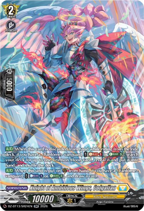 Knight of Ambitious Wings, Colgaflan (SR)