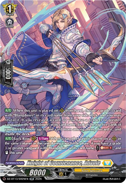 Knight of Countenance, Advole (SR)
