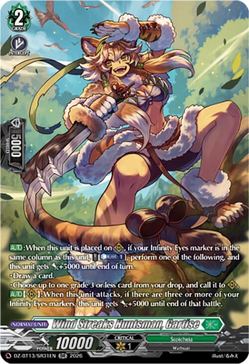 Wind Streaks Huntsman, Gartise (SR)