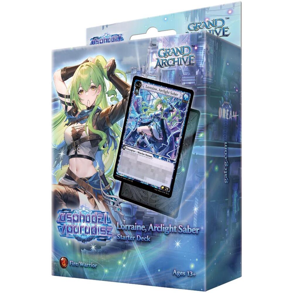 Grand Archive .asphodel/paradise Starter Deck - Lorraine, Arclight Saber
