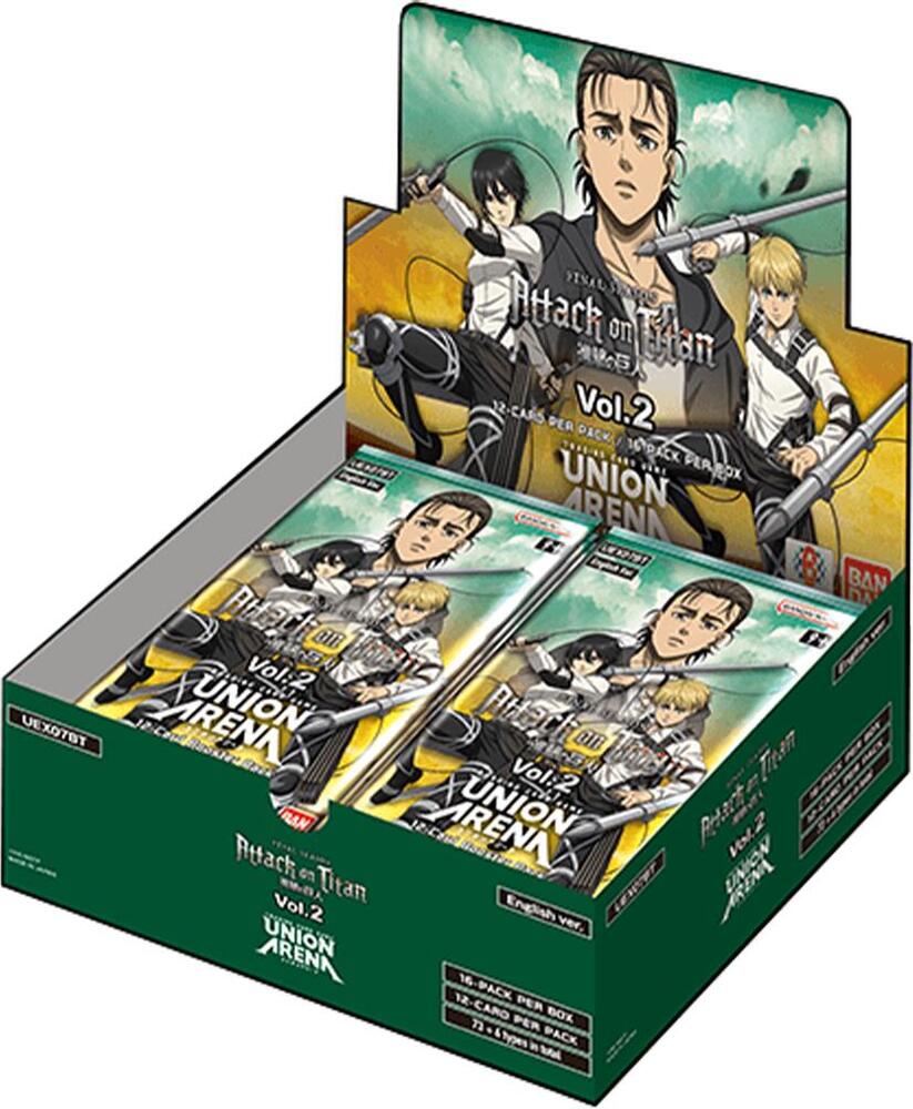 Union Arena Attack on Titan Vol. 2 (UEX07BT) Booster Box