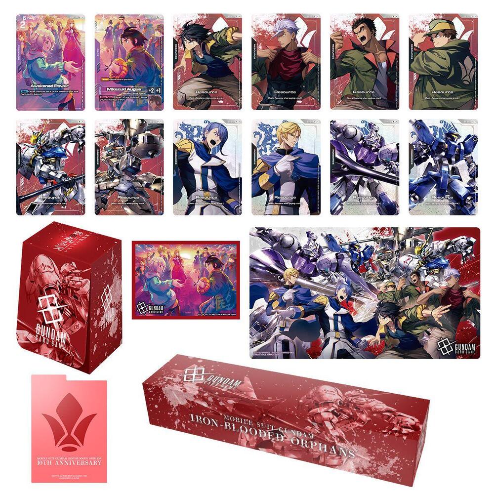 Gundam Card Game Premium Accessory Set - Iron-Blooded Orphans (PB02)