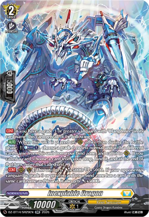 Inexpiable Dragon (SR)