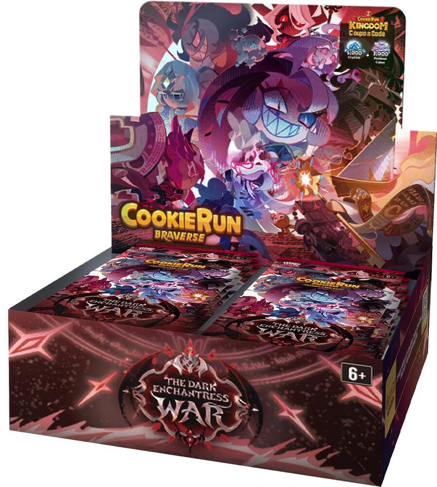 CookieRun Braverse The Dark Enchantress War Booster Box