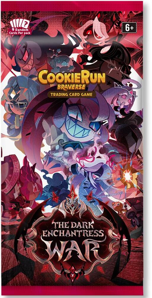 CookieRun Braverse The Dark Enchantress War Booster Pack (included in box)