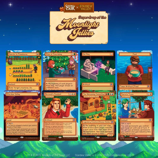 Magic The Gathering Secret Lair x Stardew Valley: Welcome to Stardew Valley
