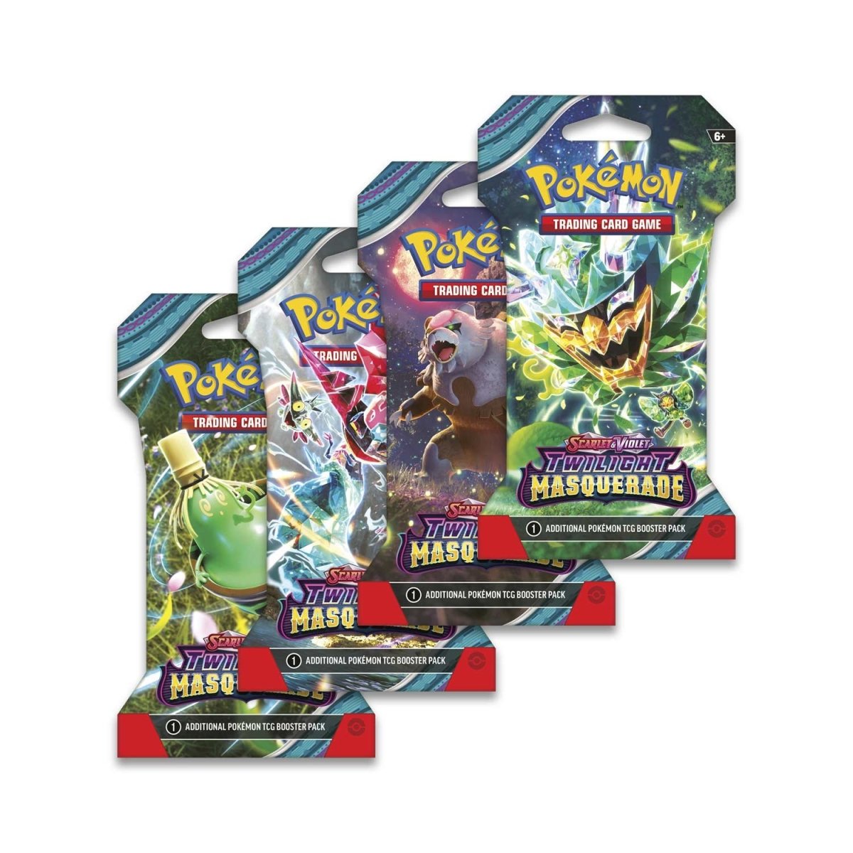 Pokémon Twilight Masquerade Sleeved Blister Pack (Random Art)