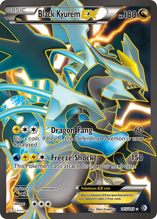 Black Kyurem EX (145 Full Art) [BCR - 145/149]