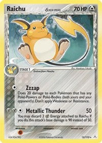 Raichu (Delta Species) [HP - 15/110]