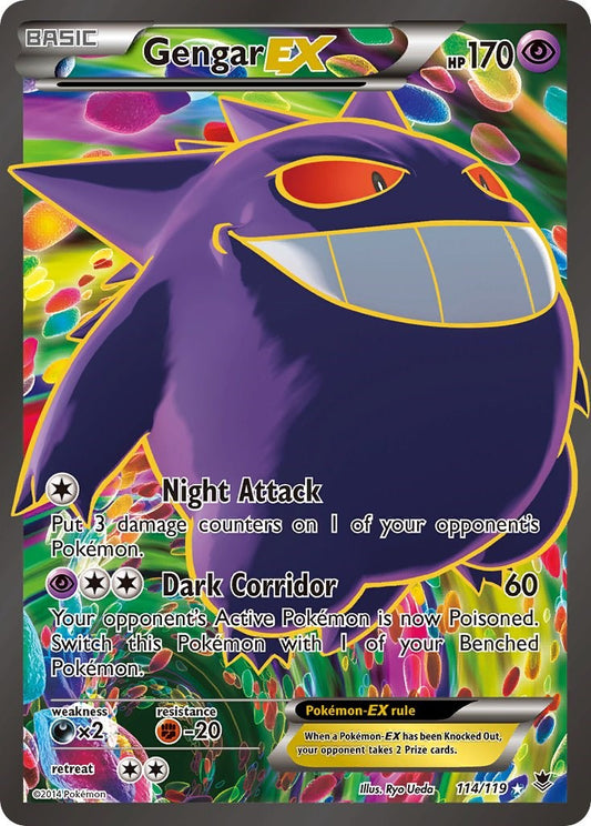 Gengar EX (114 Full Art) [PHF - 114/119]