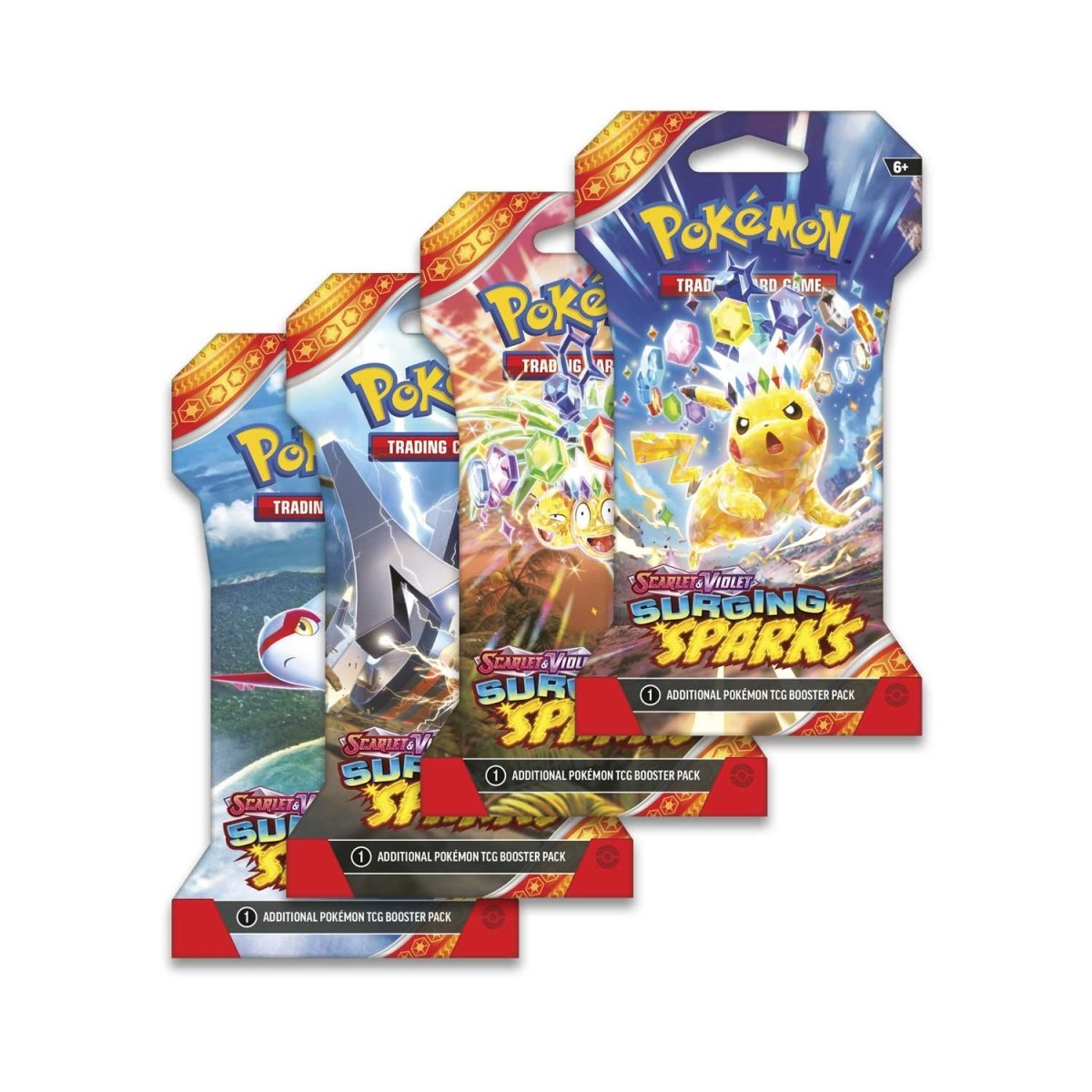 Pokémon Surging Sparks Sleeved Blister Pack (Random Art)