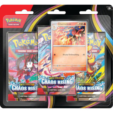 Pokemon Chaos Rising Blister 3 pk