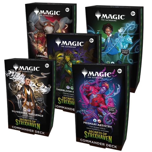 Magic the Gathering Strixhaven Commander Decks