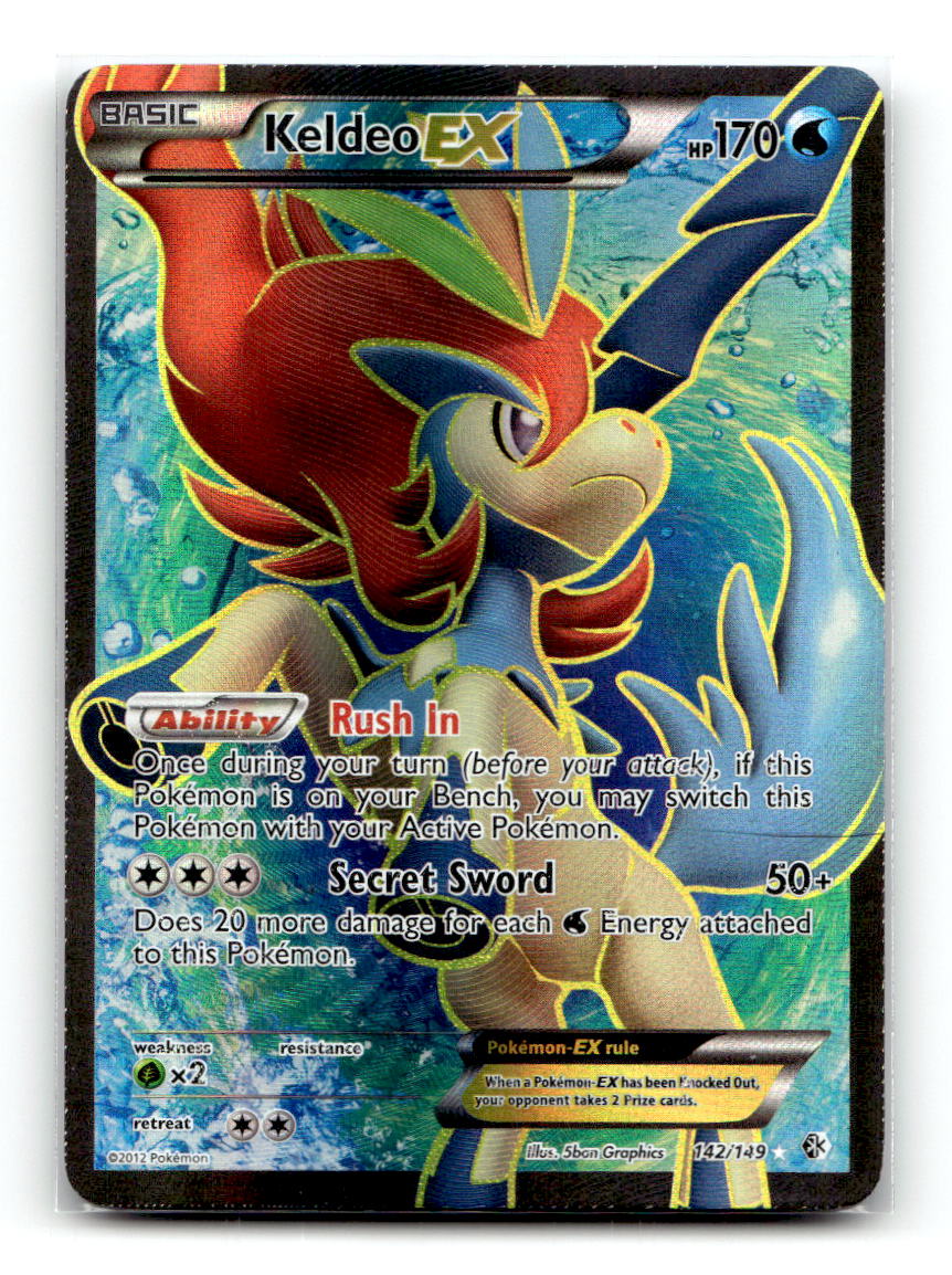 Keldeo EX (142 Full Art)