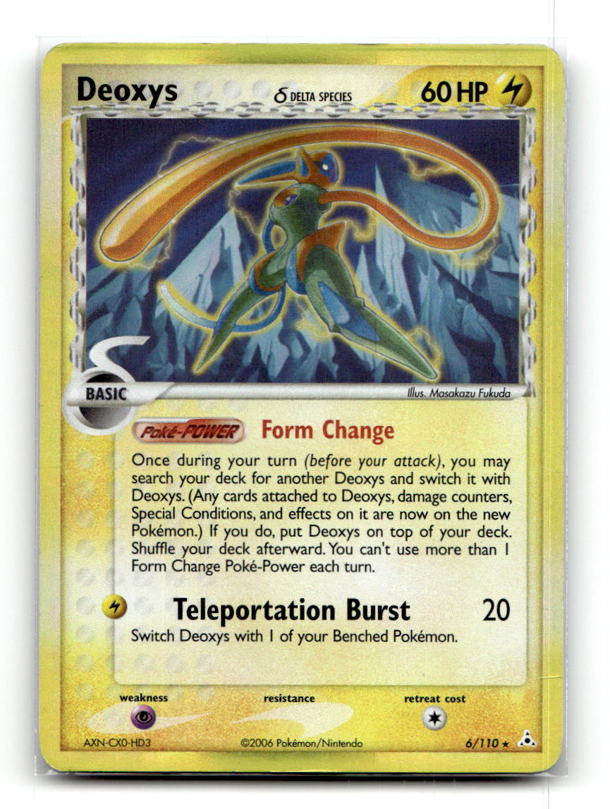 Deoxys (Delta Species - Speed Forme)