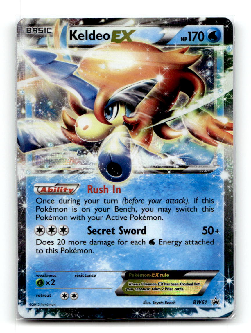 Keldeo EX - BW61