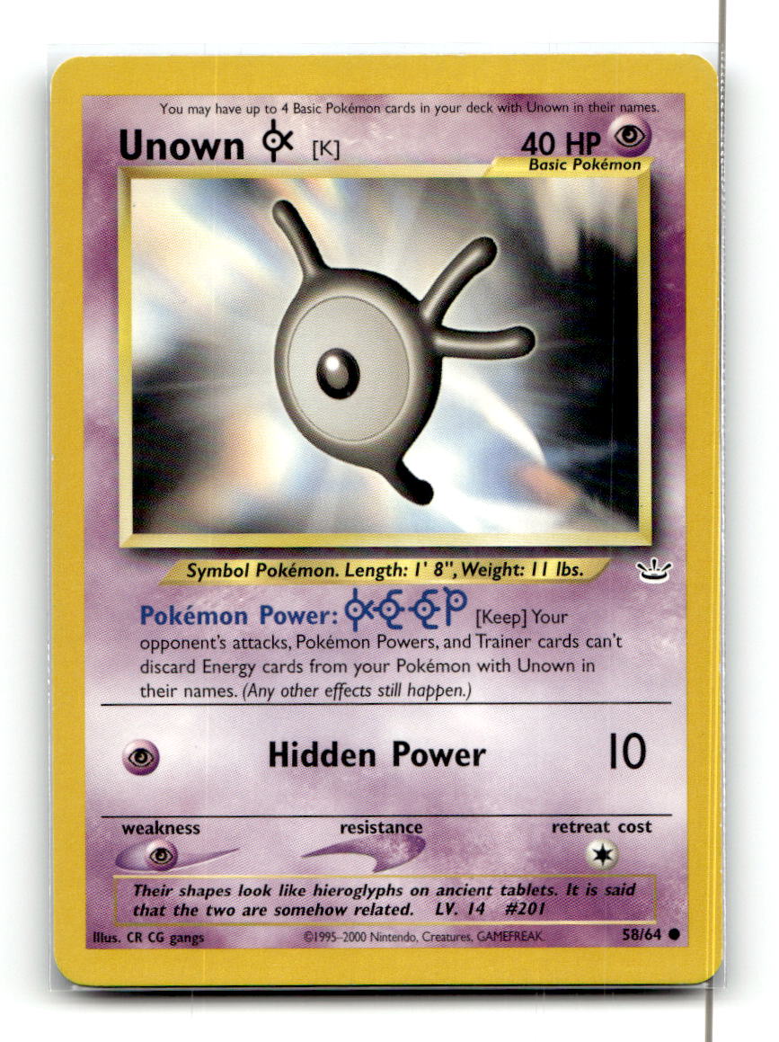 Unown [K]
