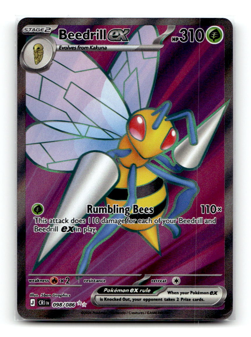 Beedrill ex - 098/086