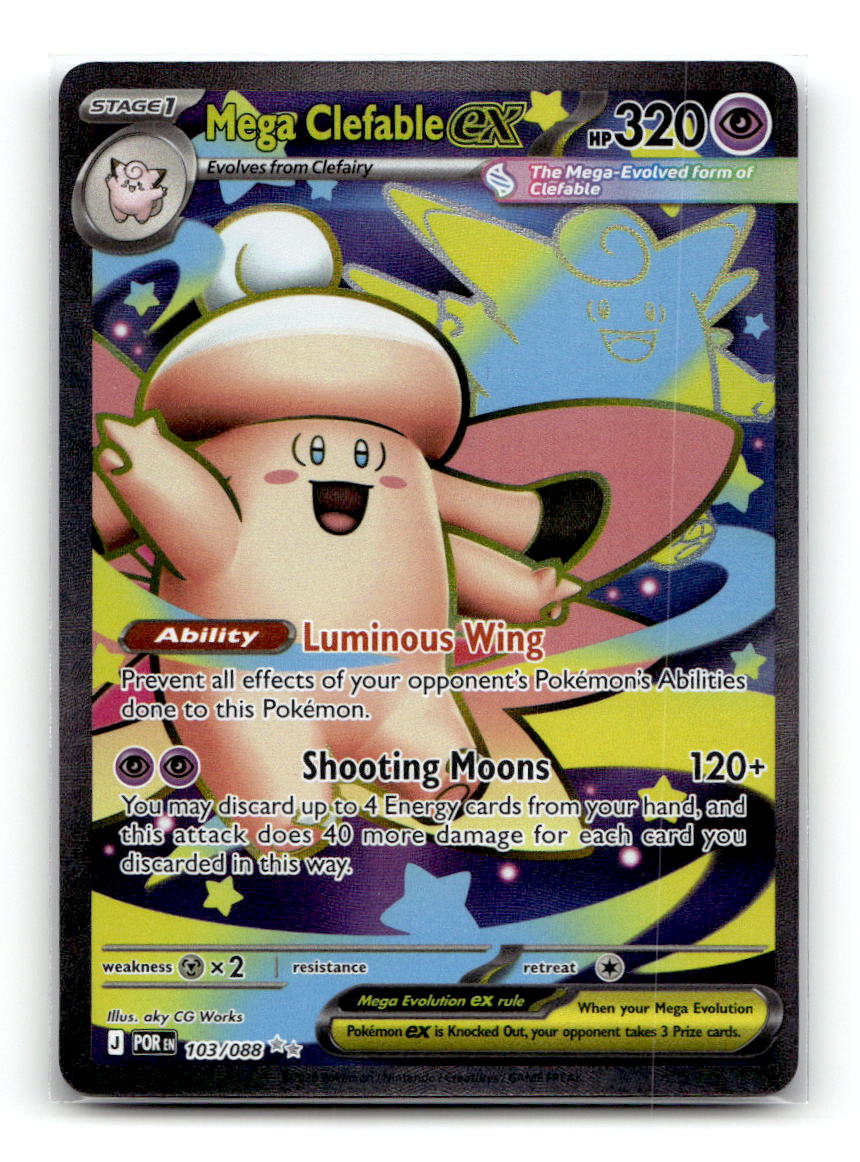 Mega Clefable ex - 103/088