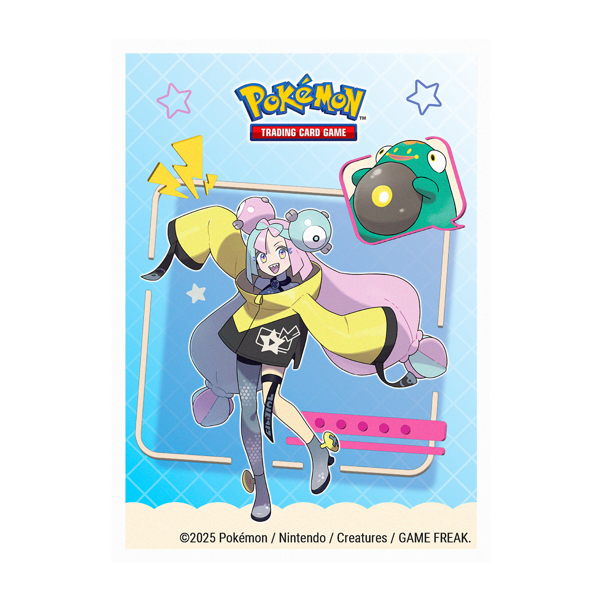 UP Sleeves Pokemon Iono and Bellibolt 65CT