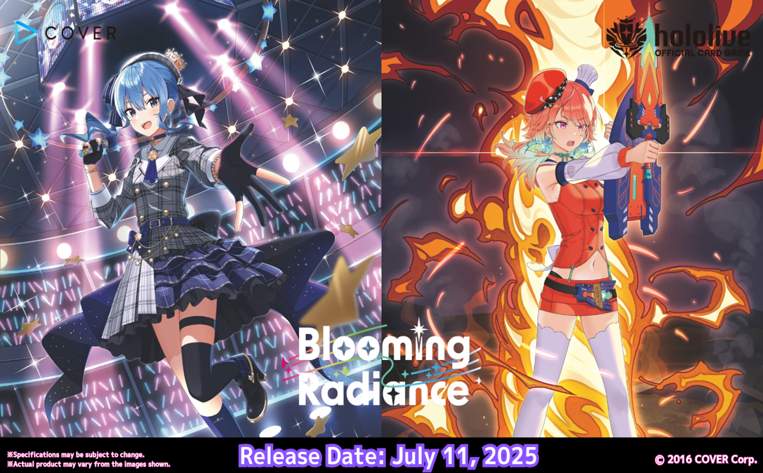 Hololive Blooming Radiance Booster Box - RESTOCK OCTOBER 15TH