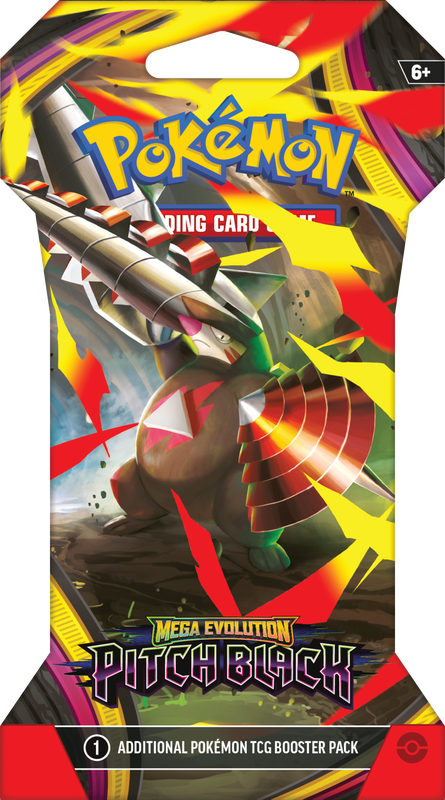 Pokemon Pitch Black Sleeved Booster Pack