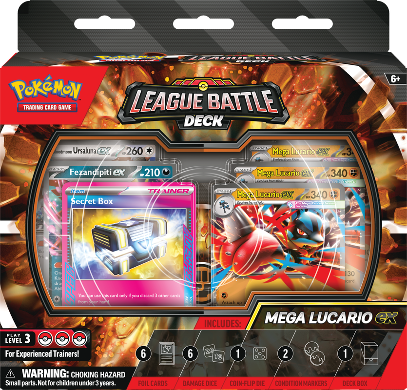 Pokemon Mega Lucario ex League Battle Deck