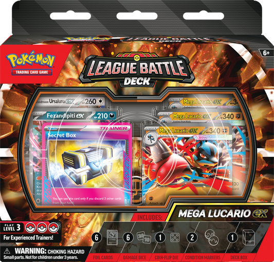 Pokemon Mega Lucario ex League Battle Deck