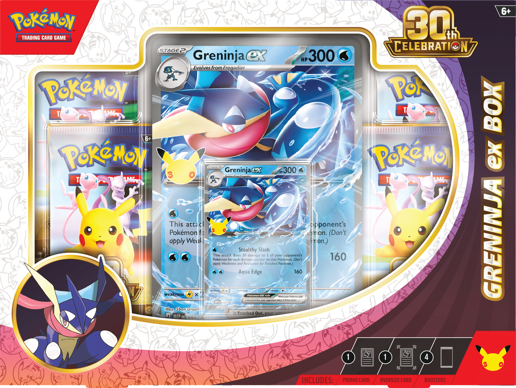 Pokemon 30th Celebration EX Box