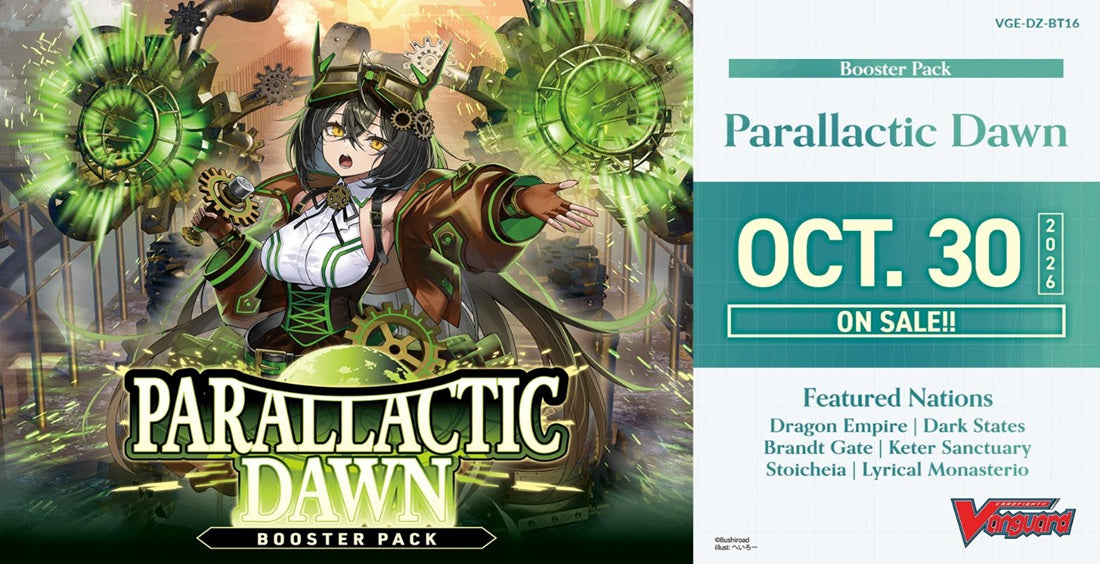 Cardfight Vanguard Parallactic Dawn Booster Box PRE ORDER