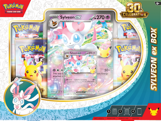 Pokemon 30th Celebration EX Box