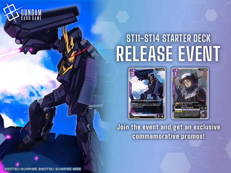 Gundam Trial Deck Release Event [ST11 - ST14]